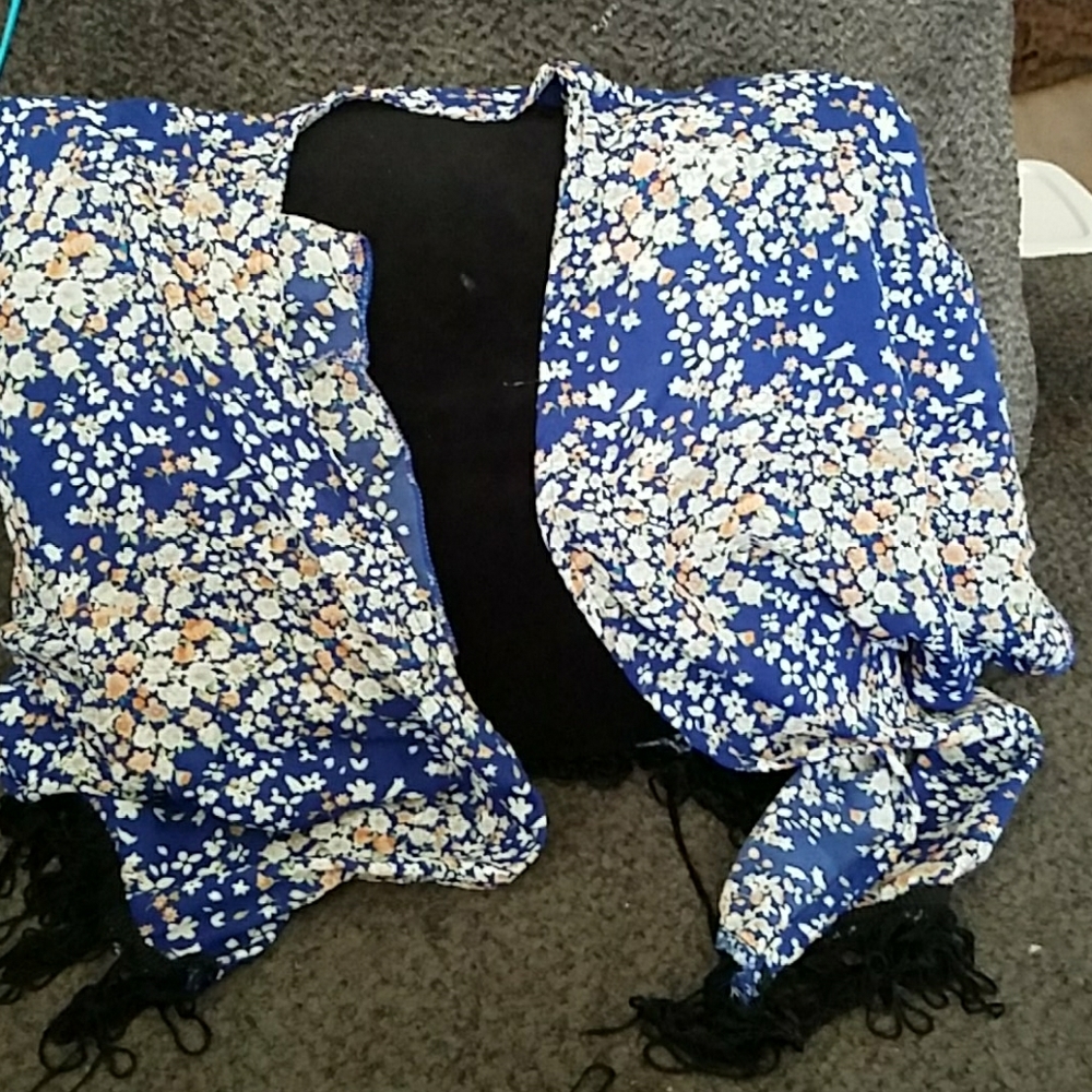 Victorias secret silk fancy shirt